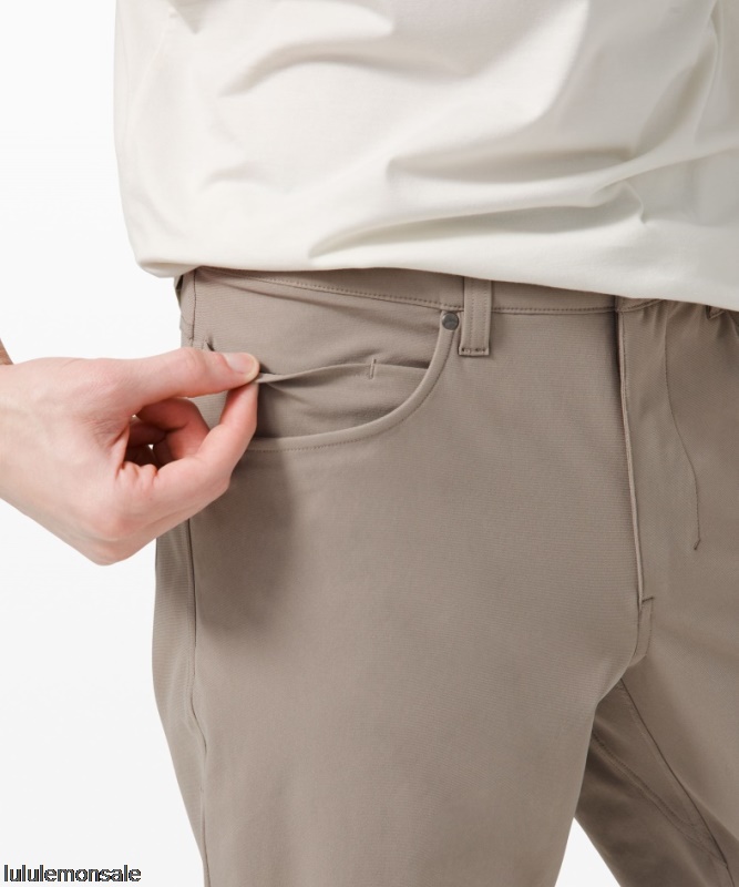 Lululemon Deutschland DELULU1078 | Lululemon Deutschland Carbon Dust Abc Classic-fit Pant 34 Warpstreme